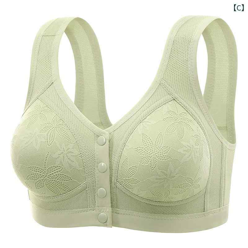 ブラジャー 授乳ブラ 前開き フロントボタン ノンワイヤー レディース 脇高 補正 下着 インナー 大きいサイズ 脇肉 スッキリ リフトアップ 通気性 伸縮性 快適 薄手 背中スッキリ シニア secure-depo-11320280 セキュアデポ サンプル画像3