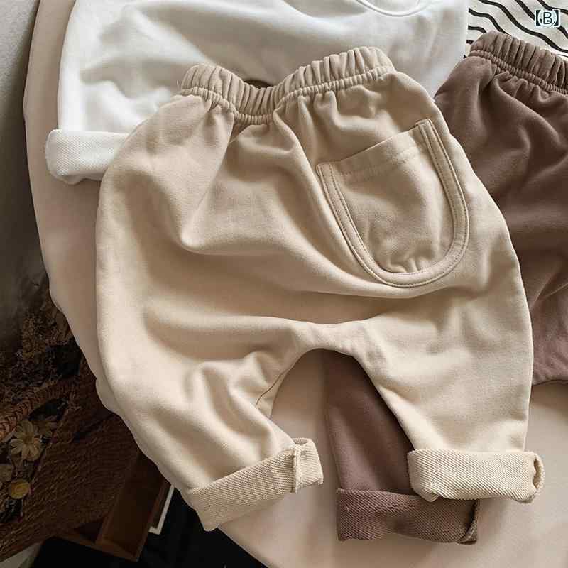 パンツ ベビー キッズ 男女兼用 接触冷感 ゆったり 薄手 ストライプ柄 ロング丈 韓...