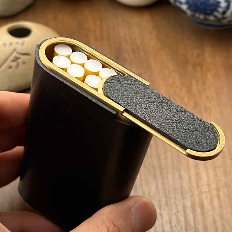 シガレットケース メンズ 潰れ防止 