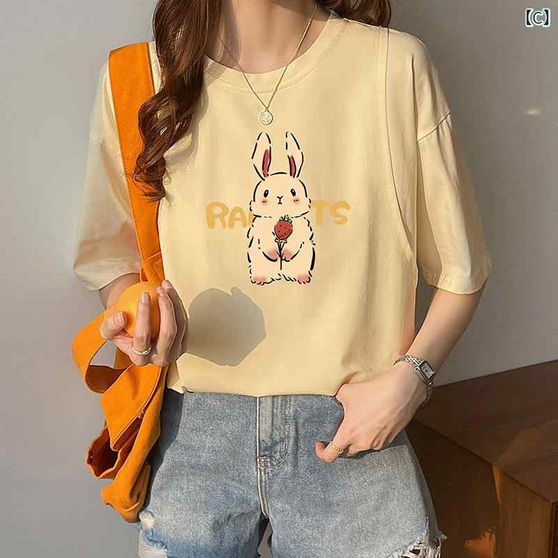 Tシャツ レディース 哺乳服 マタニティ 授乳口付き 半袖 トップス 春夏 部屋着 ル...