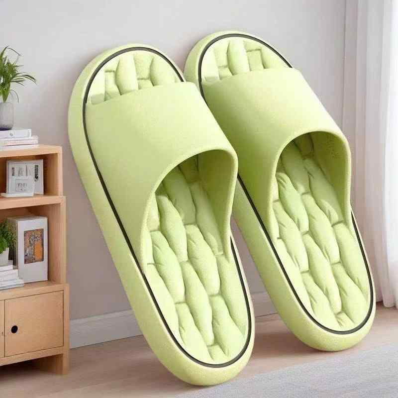 サンダル レディース メンズ ふわもち クッション性 厚底 滑り止め 防臭 EVA素材 春夏 外履き 室内履き 浴室 ベランダ シンプル おしゃれ 一本バンド