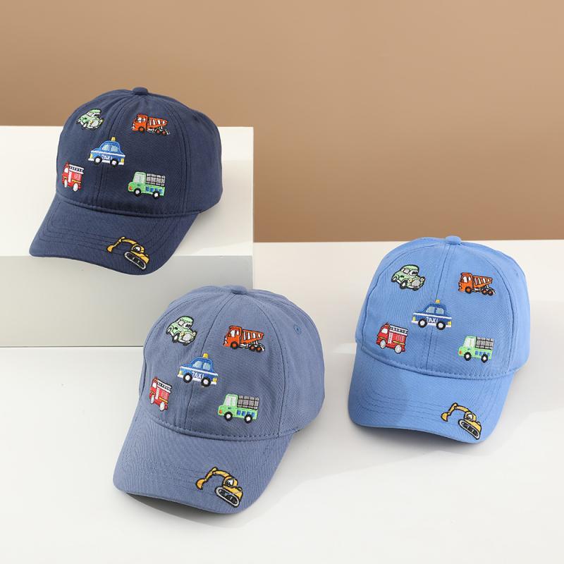 ・カテゴリ: ベースボールキャップ・シーズン: オールシーズン・カラー展開: ベージュ、ネイビー、ブルー、グレーブルー、ブラック・サイズ展開: 50-52cm、1-5歳向け・つばの形状: カーブ・クラウン形状: 丸型・機能: 保温、防風・素材混紡率: 61-70%・対象年齢: 1-2歳、2-4歳、4-6歳・素材: 綿混紡・加工: 刺繍・柄: 動物、キャラクター