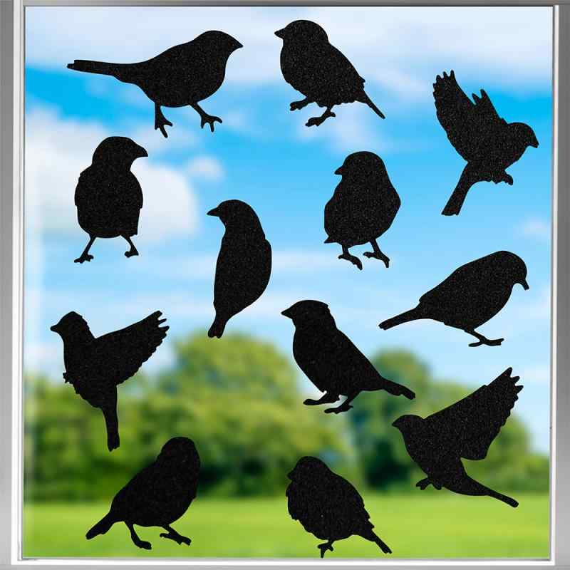 窓用ガラスフィルム 静電吸着 ノンシール 鳥よけ 衝突防止 ブラック 磨りガラス調 ...