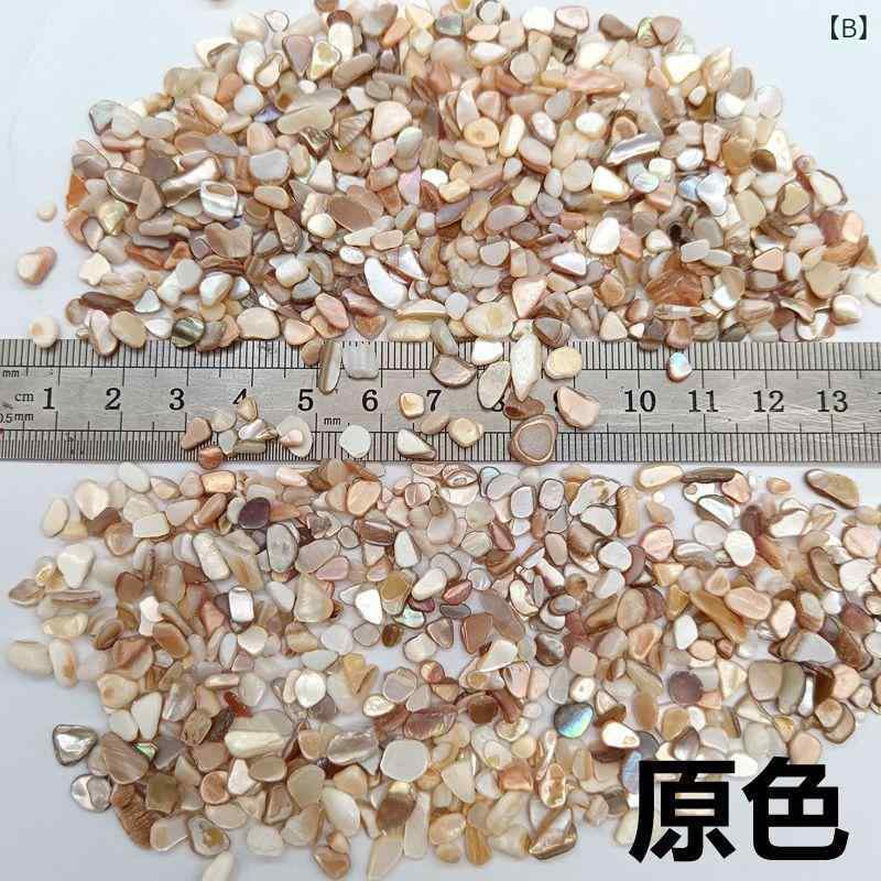 クラフトパーツ シェルフレーク 3-6mm カラフル 不規則形 スマホケース用 レジン封...