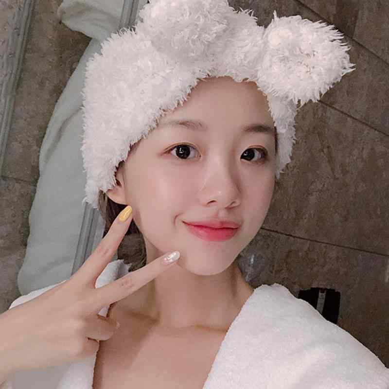 ヘアバンド レディース 洗顔時 メイク時 かわいい ナチュラル シンプル リボン ニット レトロ スウィート カチューシャ 髪飾り ヘアアクセサリー