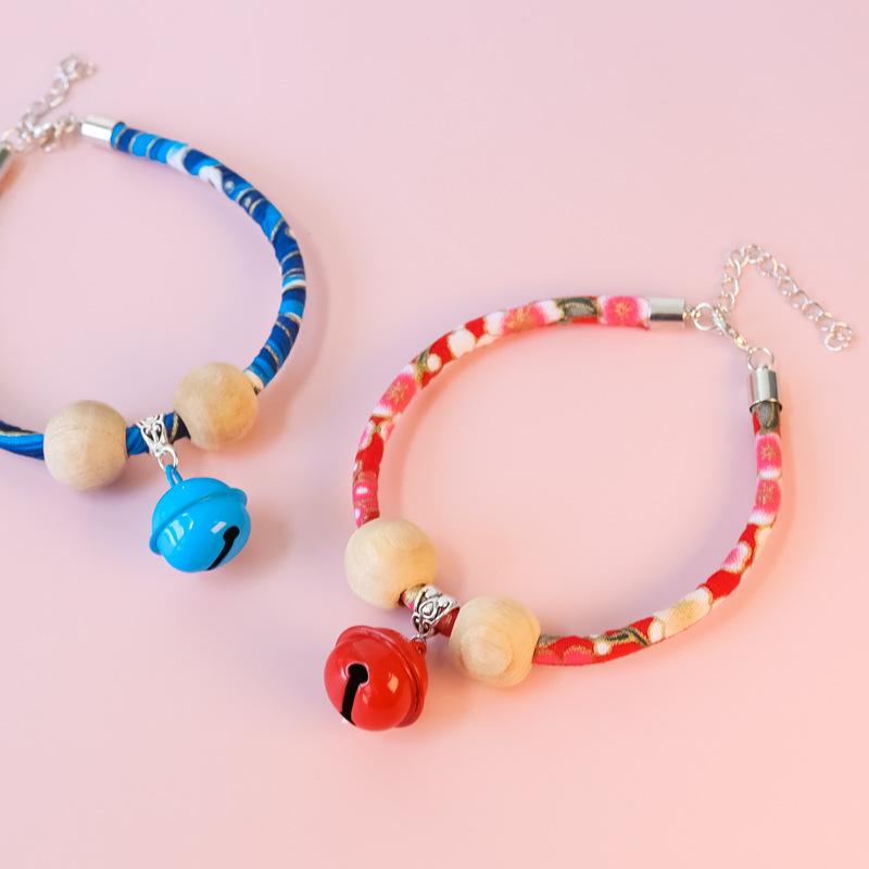 ・柄: 花柄・カラー展開: レッド桜、ブルー波、ワインレッド桜、ピンク桜、ブラック桜、パープル小花・素材: ポリエステル・対象: 通用・サイズ展開: XS（15-22cm）、S（20-27cm）、M（25-32cm）、L（30-37cm）、XL（35-42cm）・スタイル: 中華風