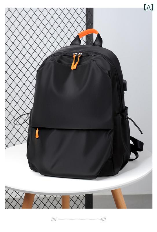 ・カラー展開: ブラック、グレー・サイズ: 46×16×31cm・対象性別: 男性・スタイル: ビジネス通勤・主な素材: オックスフォード布・容量: 36-55L・機能: 耐摩耗・対応PCサイズ: 38.1cm・柄: 無地・裏地素材: ポリエステル・装飾: ステッチ・肩ストラップ: 曲線型