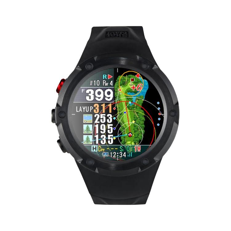 Shot Navi(ショットナビ) Evolve PRO Touch 1.4インチ大画面カラー液晶 タッチパネル 最新GPSチップ「M10」 自動飛距離計測 高低差目安距離 日本製（国内ISO9001認定工場生産）競技モード搭載