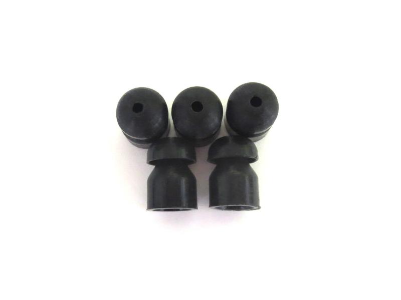 セキュアデポのイヤホン用 耳栓 5個セット パッド ビクター WT-UM8 WD-UM15 TR60 TR77用 TB-eye WFDI-TC2、CM11用 TOA WF-101用 インカムイヤホン｜アングル2