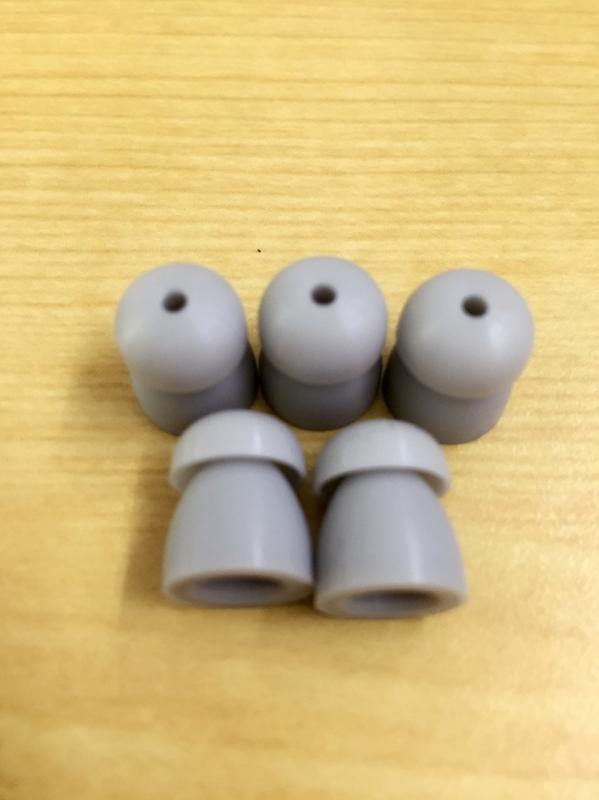 セキュアデポのイヤホン用 耳栓 5個セット パッド ビクター WT-UM8 WD-UM15 TR60 TR77用 TB-eye WFDI-TC2、CM11用 TOA WF-101用 インカムイヤホン｜アングル3