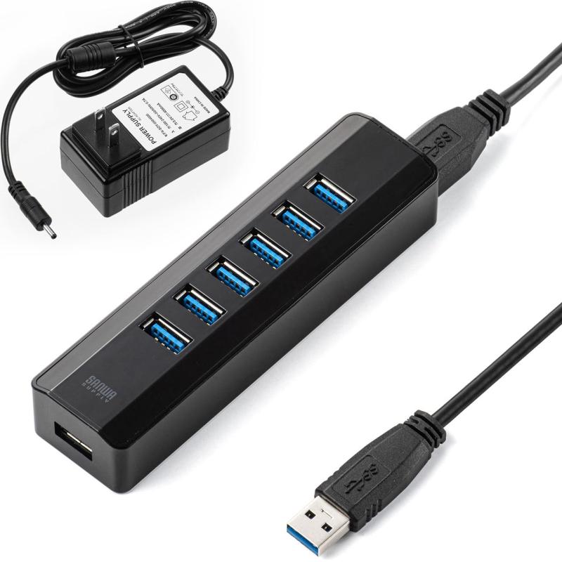 USBハブ 400-HUBA23GM/HUB070BKUSBハブ