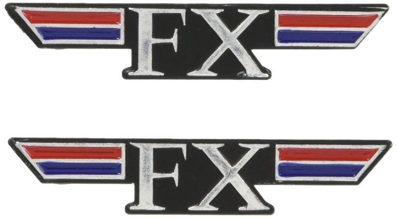  FXエンブレム 2枚セット Z400FX用 FX-EMBLEM FX-EMBLEM