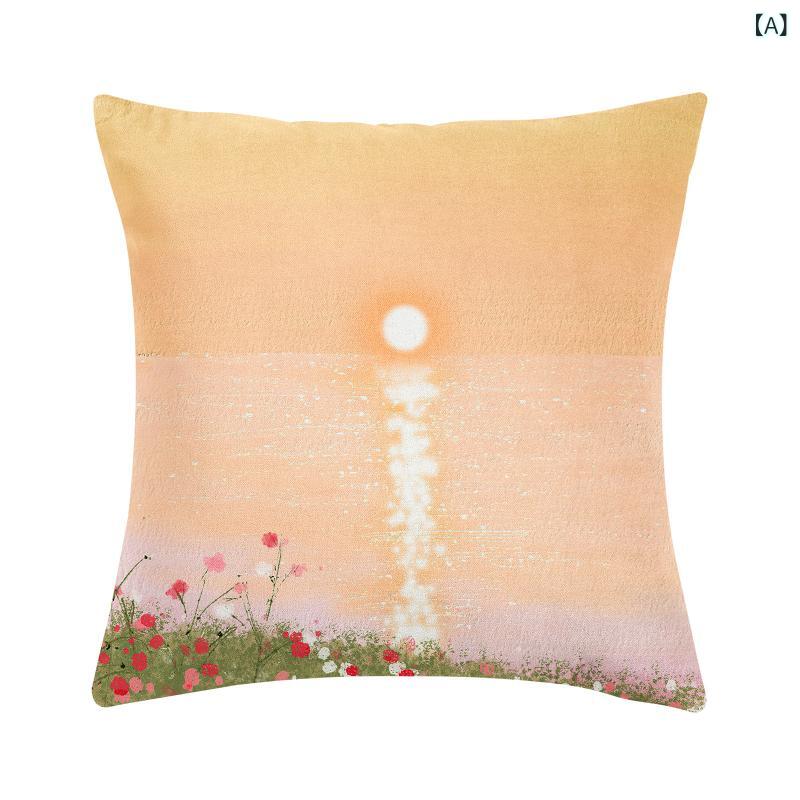 クッションカバー おしゃれ 45×45cm 北欧 モダン シンプル 幾何学 模様 ソファ 背当て 装飾 枕カバー 雑貨