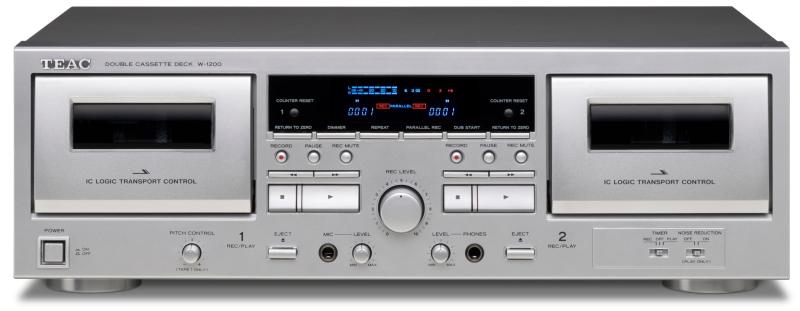TEAC ダブルカセットデッキ W-1200