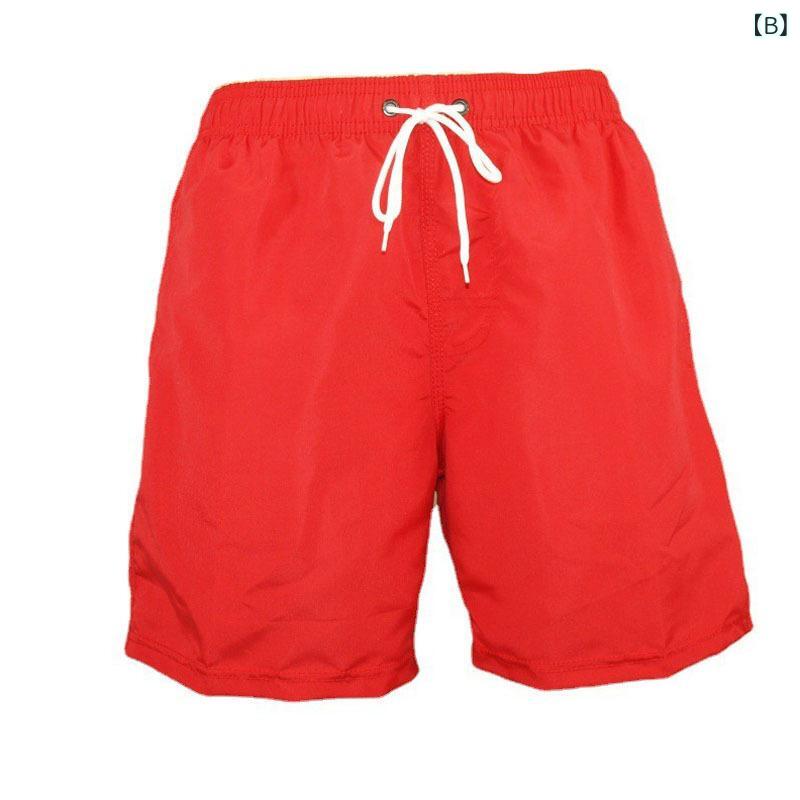 セキュアデポのハーフパンツ メンズ 撥水 速乾 水着 海パン サーフパンツ スイムショーツ 五分丈 無地 レジャー アウトドア プール 海 ビーチ｜アングル2