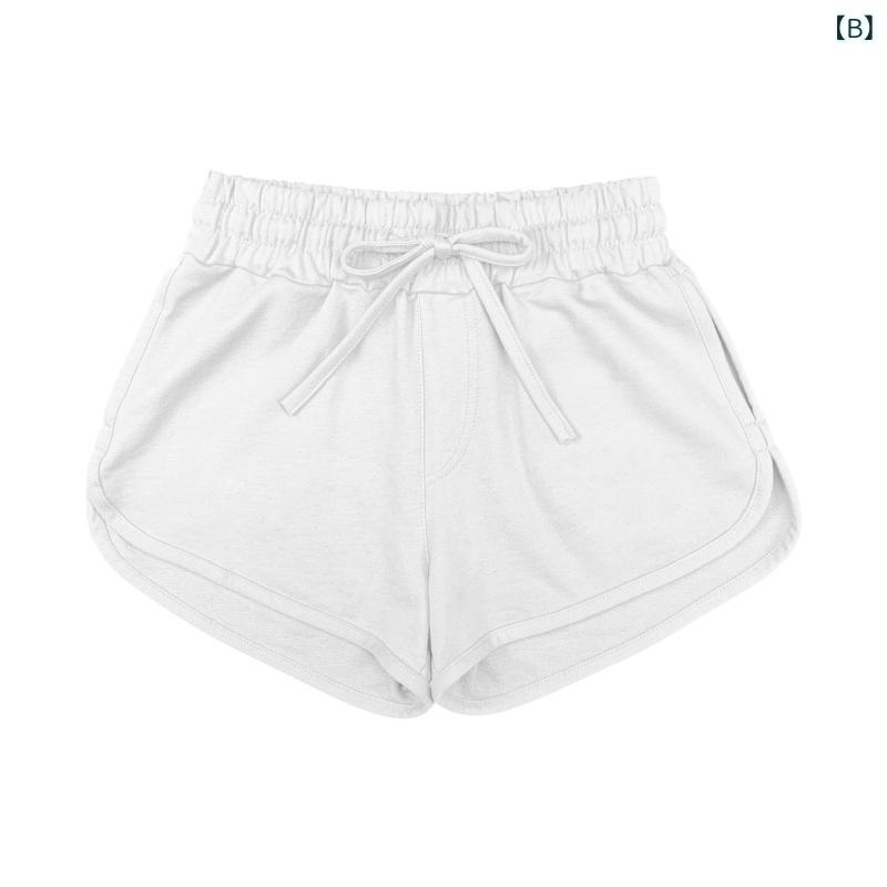 セキュアデポのショートパンツ レディース 3分丈 ヨガパンツ ランニング スポーツ カジュアル 吸汗速乾 通気性 軽量 部屋着 春夏｜アングル2