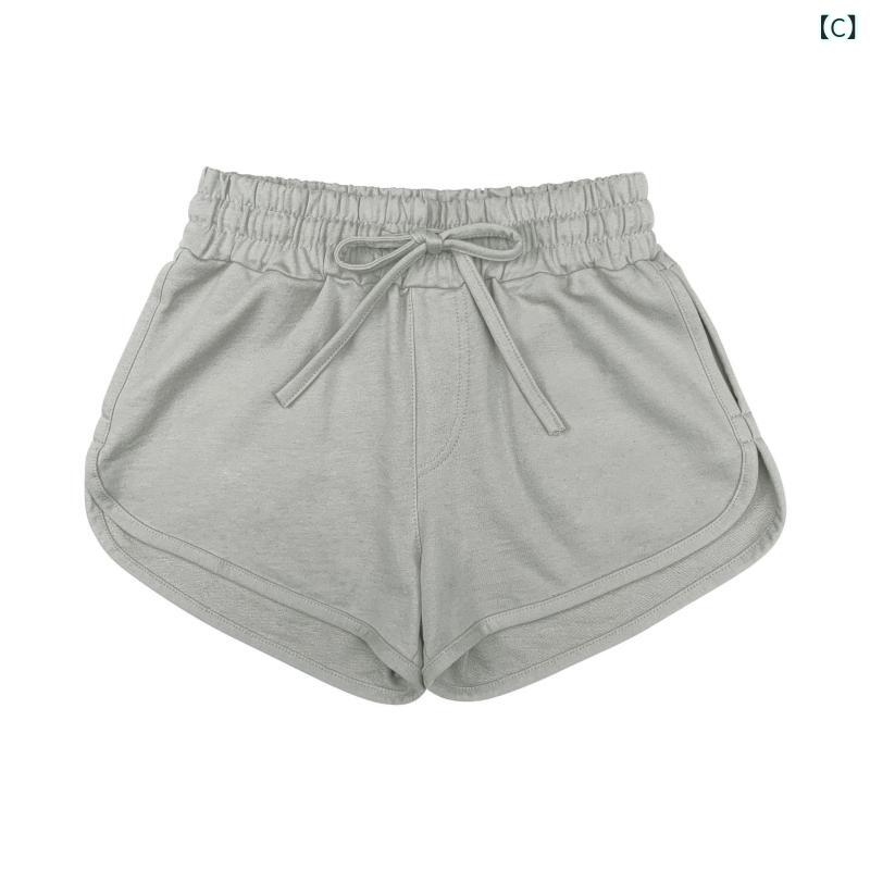 セキュアデポのショートパンツ レディース 3分丈 ヨガパンツ ランニング スポーツ カジュアル 吸汗速乾 通気性 軽量 部屋着 春夏｜アングル3