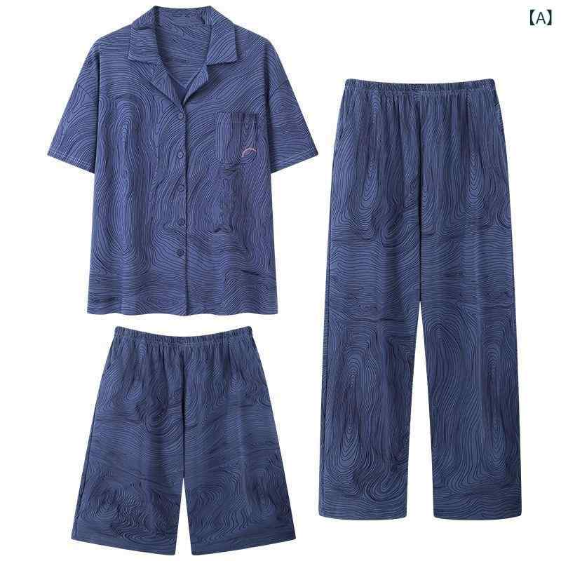 ・カテゴリ: パジャマ・スタイル: シンプル・主な素材: 綿95%以上・厚さ: 超薄(61-80g/平方メートル)・ネックライン: スクエアネック・袖丈: ノースリーブ・パンツ丈: ロングパンツ・用途: ホームウェア・対象: 青年男性・サイズ展開: L、XL、XXL、XXXL、4XL