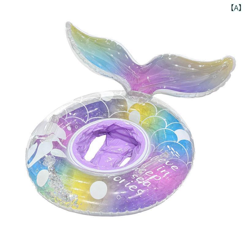 ・カテゴリ: 浮き輪・素材: PVC・PVC厚: 0.2mm・柄: 美人魚・対象: 子供・用途: 水泳・水遊び