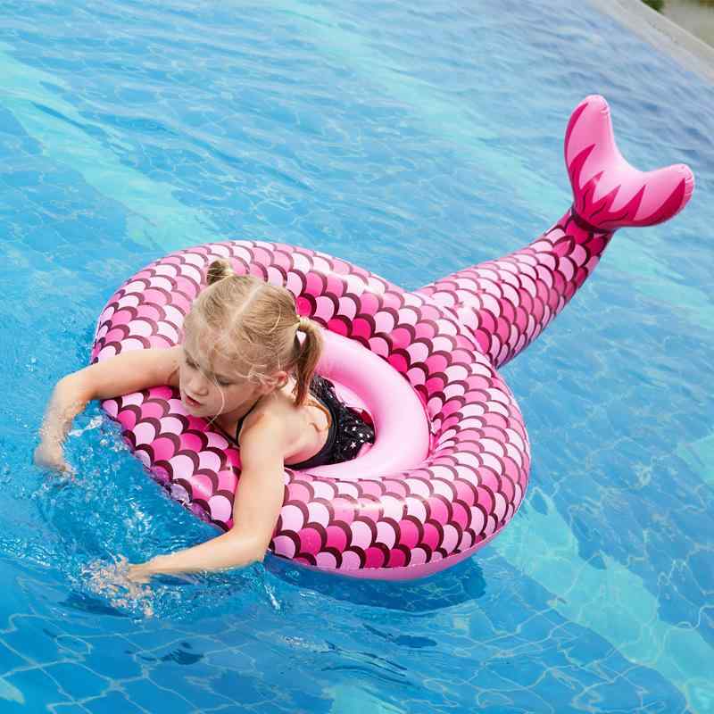 浮き輪 キッズ ベビー 人魚 1歳 2歳 3歳 4歳 足入れ 落ち防止 取っ手付き 幼児 子供 お風呂 プール 海水浴 水遊び かわいい 背もたれ付き 安定感 安全 浮輪 キャラクター