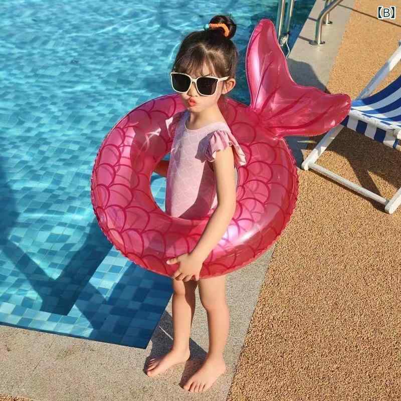 浮き輪 キッズ 幼児 ベビー 浮輪 マーメイド 背もたれ 股付き 足入れ 水遊び プー...