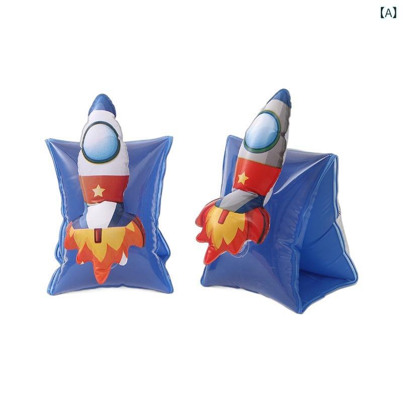 アームリング キッズ 子供用 浮き輪 腕用 アームヘルパー 厚手 水遊び 補助具 プー...