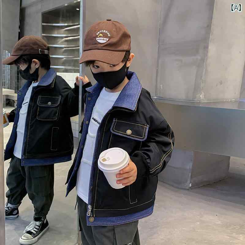 ・カテゴリ: キッズジャケット・性別: 男・スタイル: 韓国版・柄: アルファベット・袖丈: 長袖・襟型: スタンドカラー・着丈: ショート・カラー: ブラック・サイズ展開: 110cm、120cm、130cm、140cm、150cm、160cm、170cm・主な素材: ポリエステル・裏地: ポリエステル・充填物: ポリエステル・内胆: コットン