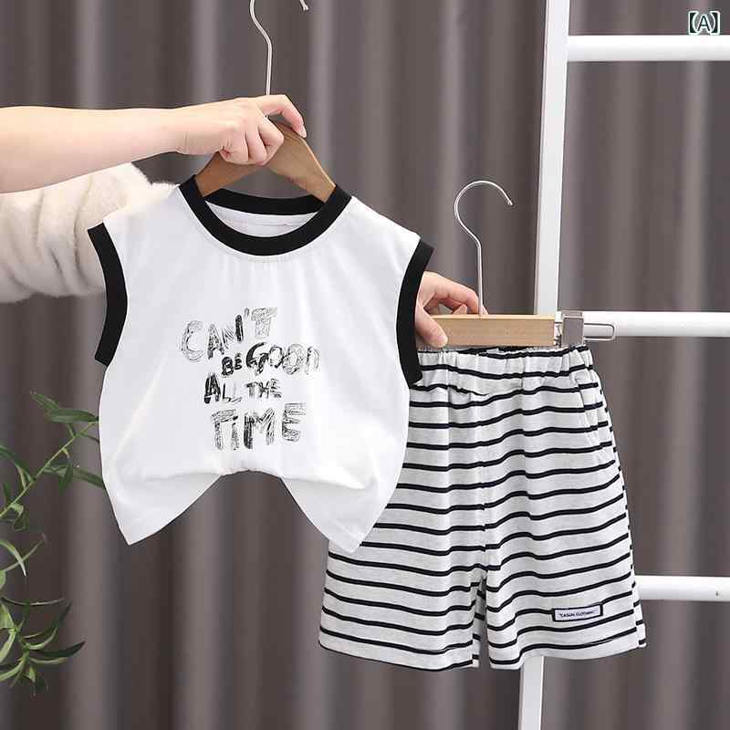 セットアップ キッズ 男の子 半袖 トップス ショートパンツ 2点セット 子供服 ベビー服 スポーティー カジュアル 快適 コットン