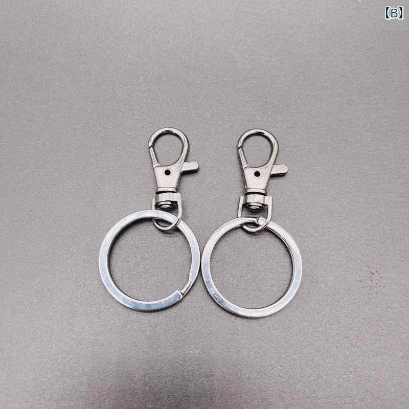 キーホルダー パーツ 金具 DIY ハンドメイド アクセサリー チャーム 手芸 キーリン...