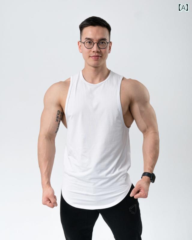 ・カテゴリ: タンクトップ・主な素材: 綿 95%・機能: 通気性、吸汗性・対応シーン: ランニング、フィットネス、サイクリング、アウトドア、球技、スイミング・カラー展開: ホワイト、ブラック、ダークグレー、ライトグレー・サイズ展開: M、L、XL、XXL、XXXL
