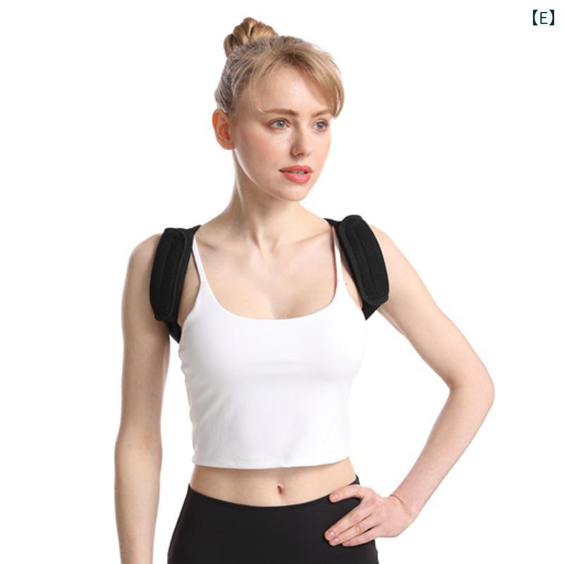 セキュアデポの姿勢サポーター 男女兼用 背筋補正ベルト 薄型 メッシュ 通気性 肩甲骨 サポート 調整可能｜アングル3