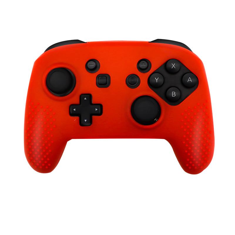 コントローラーカバー Switch Pro用 液晶保護 シリコンカバー 滑り止め 傷防止 衝撃吸収 アクセサリー 全4色