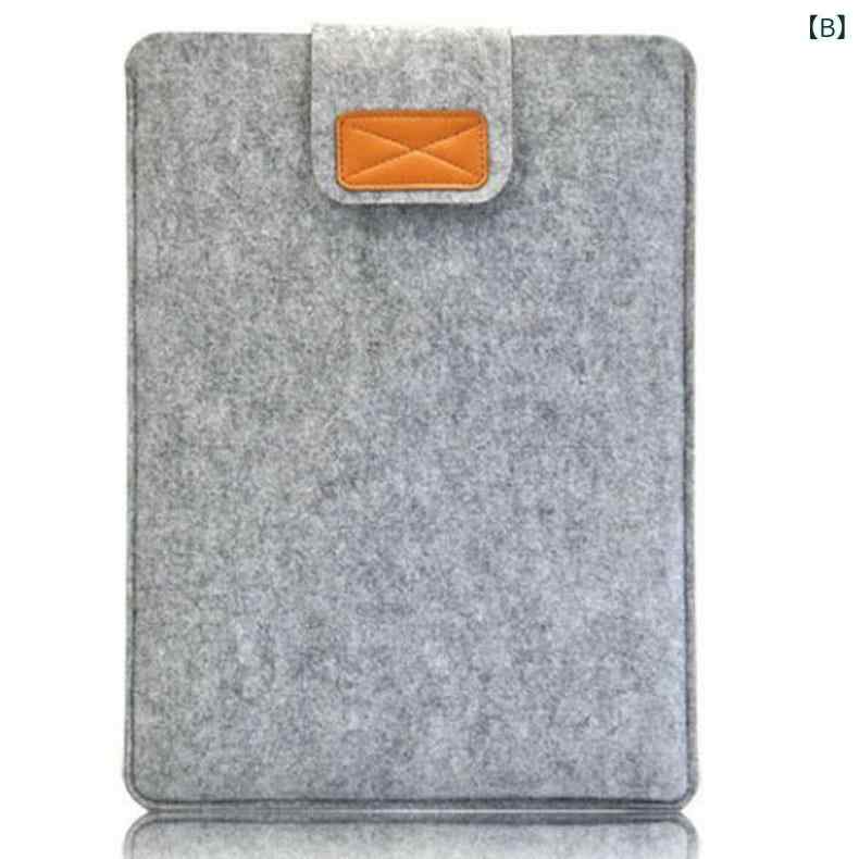 インナーバッグ フェルト ノートパソコン ケース タブレット カバー 保護 スリーブ 電子書籍 モバイルモニター ガジェットポーチ 軽量 小物入れ 耐衝撃 旅行 secure-depo-11457946 セキュアデポ サンプル画像2