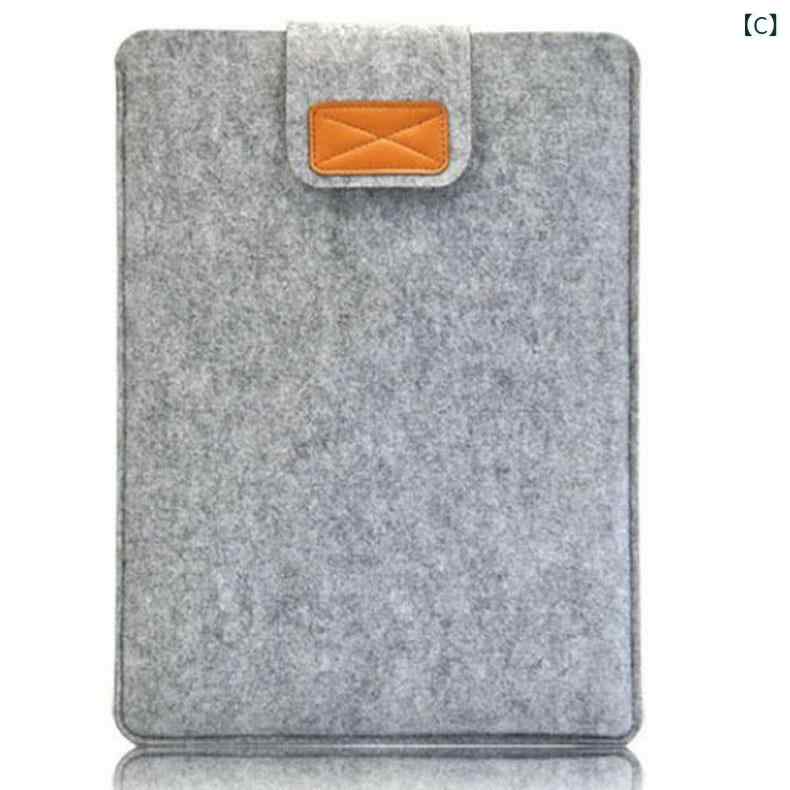 インナーバッグ フェルト ノートパソコン ケース タブレット カバー 保護 スリーブ 電子書籍 モバイルモニター ガジェットポーチ 軽量 小物入れ 耐衝撃 旅行 secure-depo-11457946 セキュアデポ サンプル画像3