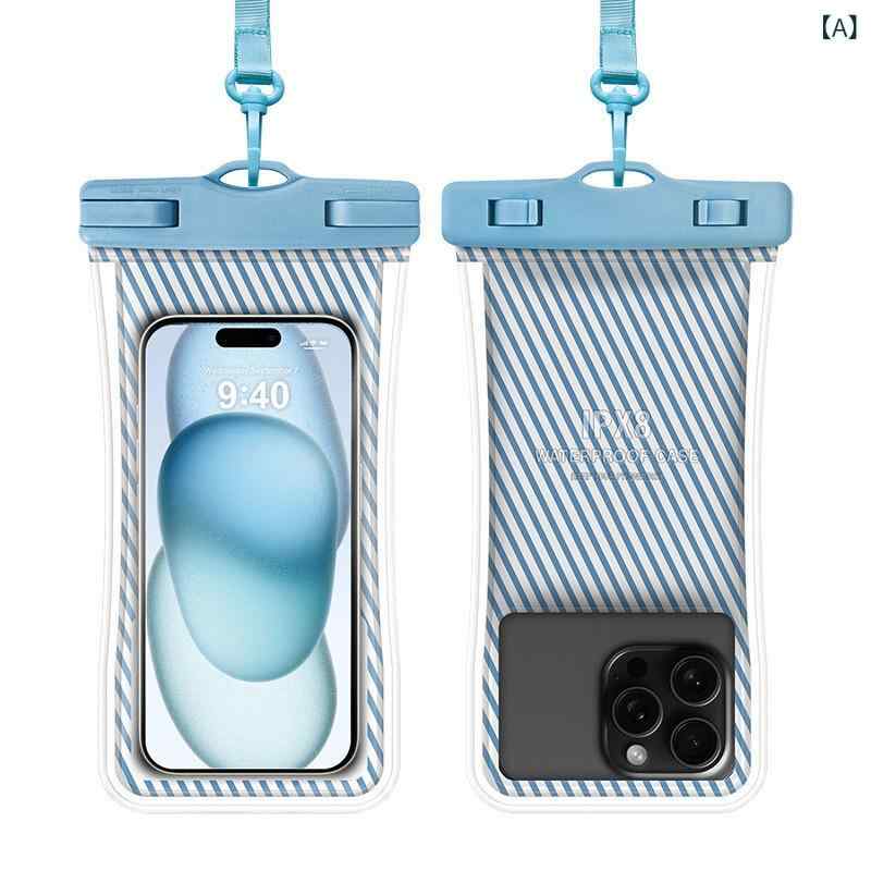 ・カテゴリ: 户外水袋・素材: TPU・機能: 防水素材・対象年齢: 成人、子供、高齢者・性別: 男女兼用・柄: ボーダー・用途: カジュアル、ダイビング、登山、ビーチ、フィッシング、アウトドア、キャンプ、写真撮影、サイクリング・カラー展開: ミントグリーン、グレーブルー、ホワイト、ブラック、ミックス・サイズ展開: フリーサイズ