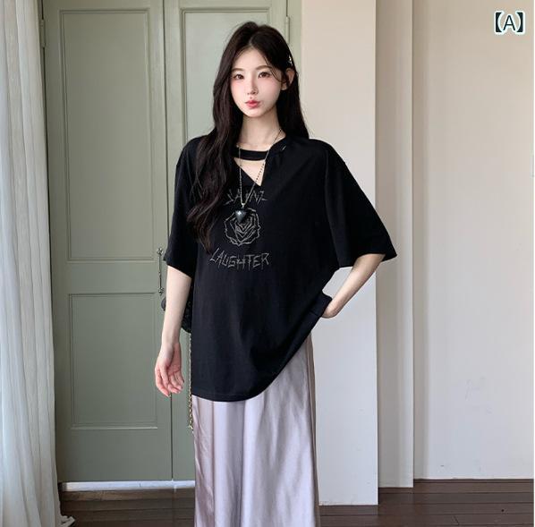 セットアップ レディース 妊婦 マタニティ 5分袖 Tシャツ サテン スカート 花柄 2点セット 夏 ゆったり 楽ちん ウエストゴム 落ち感 大人 カジュアル 体型カバー 着やせ