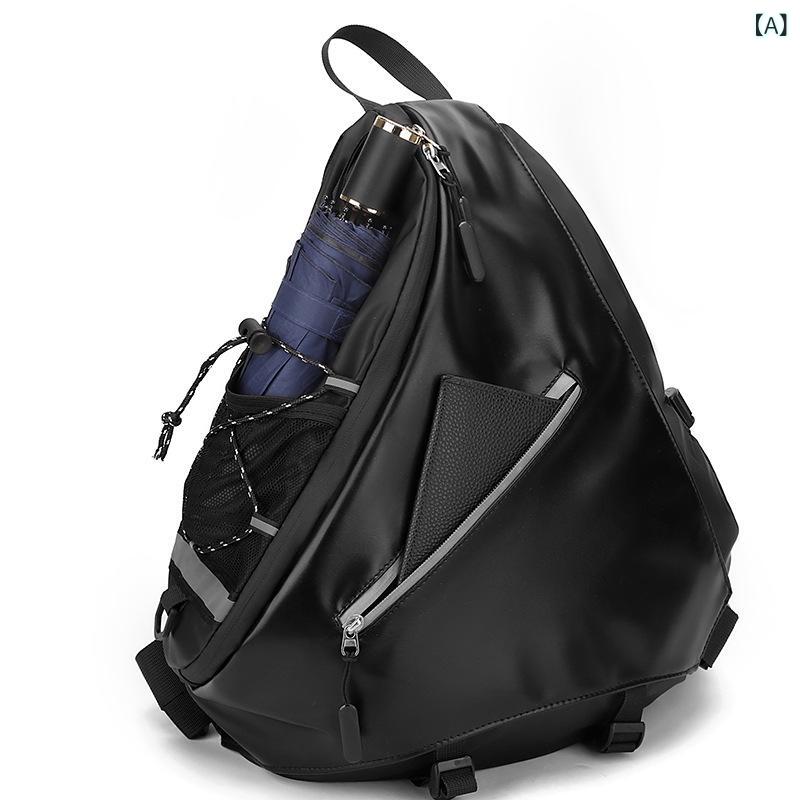 ・カラー展開: ブラック、ブラウン・サイズ: 幅33cm、厚さ15cm、高さ45cm・対象性別: メンズ・推奨シーン: 家庭用収納・スタイル: トレンド・容量: 20-35L・機能: 防水・対応PCサイズ: 12インチ・柄: バイカラー・裏地素材: ナイロン・デザイン要素: バイカラー・背面システム: エアクッションストラップ