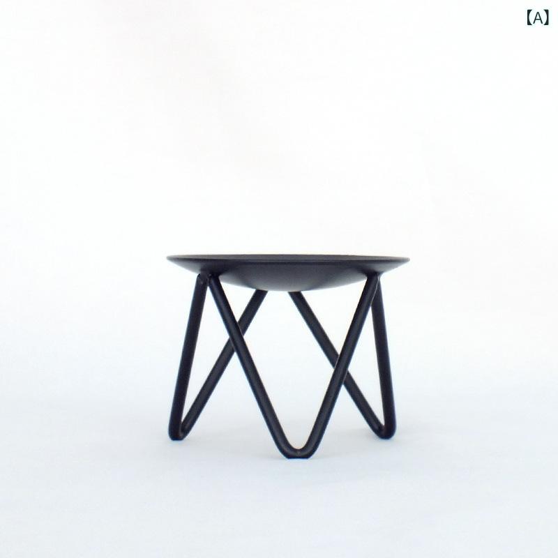 ・器皿の種類: 燭台・素材: 鉄・工芸: 手工・サイズ展開: A、B・カテゴリ: 蝋燭カップ、蝋燭缶、燭台、蝋燭器皿