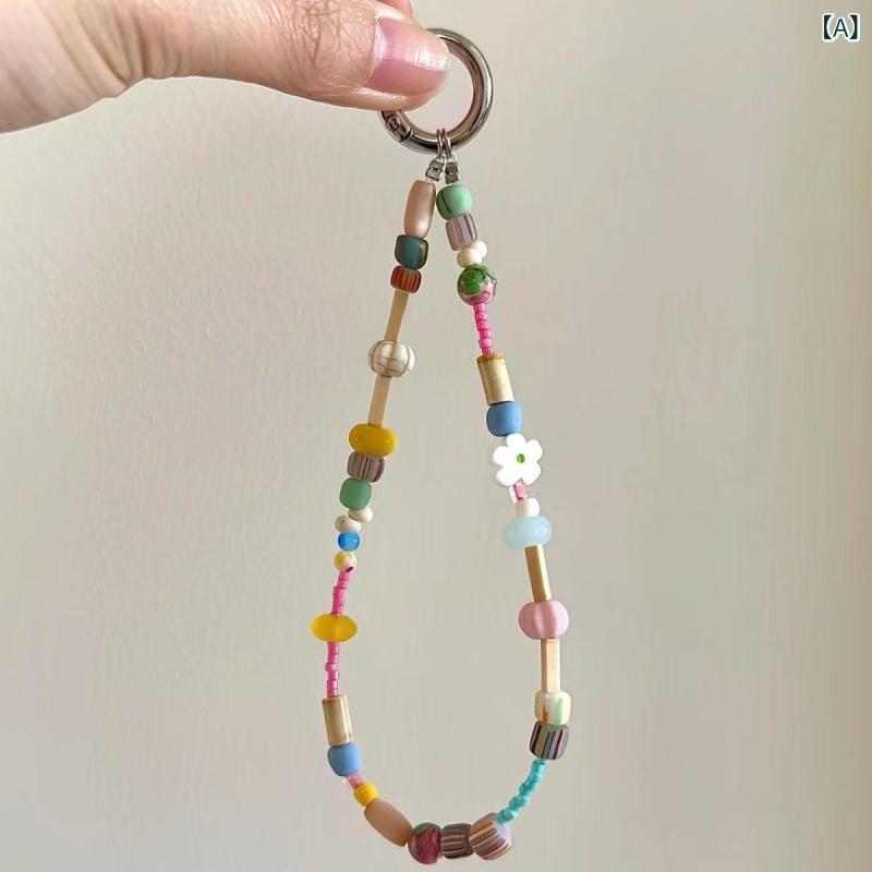 ・スタイル: 男女通用・主な素材: PVC・ストラップ素材: PVC・バックル素材: プラスチック・仕様: 清新小雛菊ストラップ、カード・カテゴリ: スマホストラップ