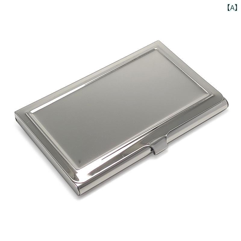 ・素材: ステンレス・仕様: 鏡面、ヘアライン、ビッグバックル、ウェーブ・デザイン: 幾何学・厚さ: 7mm・収納量: 15枚