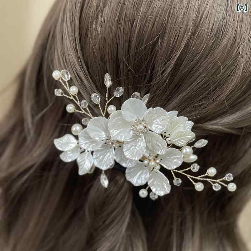 ・素材: 金属・スタイル: レディース・処理プロセス: 手動・ヘアクリップ分類: サイドクリップ・カラー展開: 金線白花、金線粉花、銀線白花、銀線粉花、銀線藍花・デザイン要素: 百合、植物、花・雰囲気: 自然、フレッシュ、スウィート・カテゴリ: ヘアアクセサリー・対象: 女性