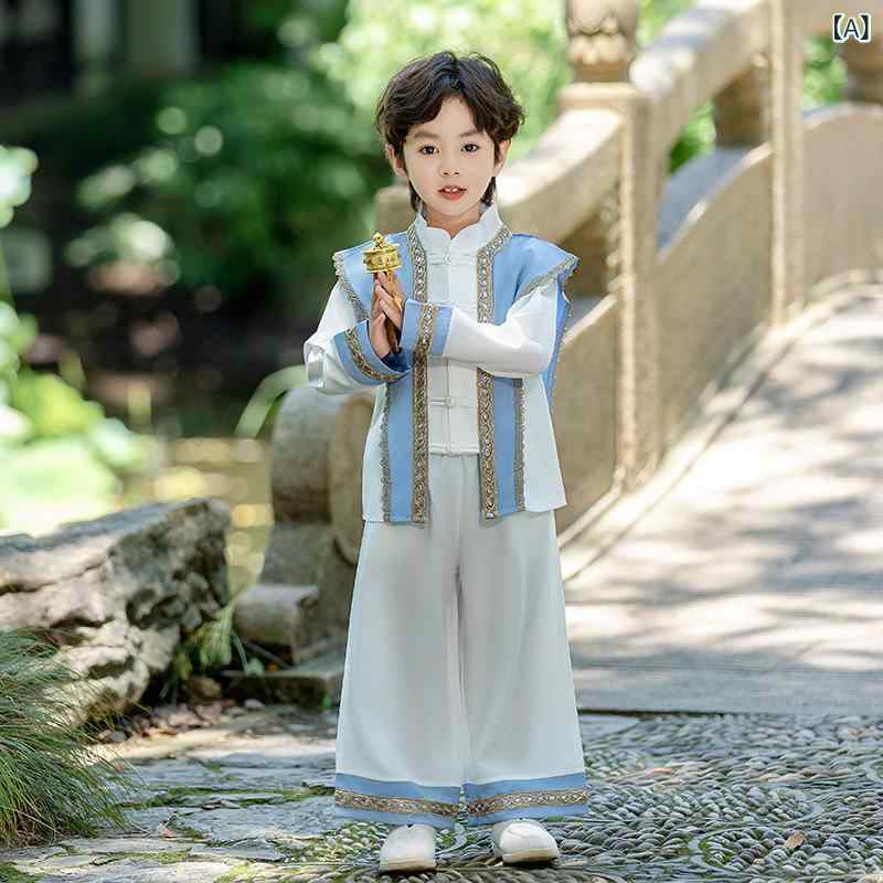 ・柄: 抽象・主な素材: 綿 (30%)・スタイル: 中国風、エスニック・スタイル詳細: セットアップ、ストライプ、格子、田園、可愛い、配色、キャンディカラー・生地処理: ソフト加工・対象性別: 男女兼用・厚さ: 普通・カラー展開: 男児用、女児用（ヘアアクセサリーなし）・サイズ展開: 90cm、100cm、110cm、120cm、130cm、140cm、150cm、160cm、170cm、180cm・対象年齢: 中高学年・ジュニア（8歳以上、140cm以上）・カテゴリ: 子供用旗袍・唐装・民族衣装