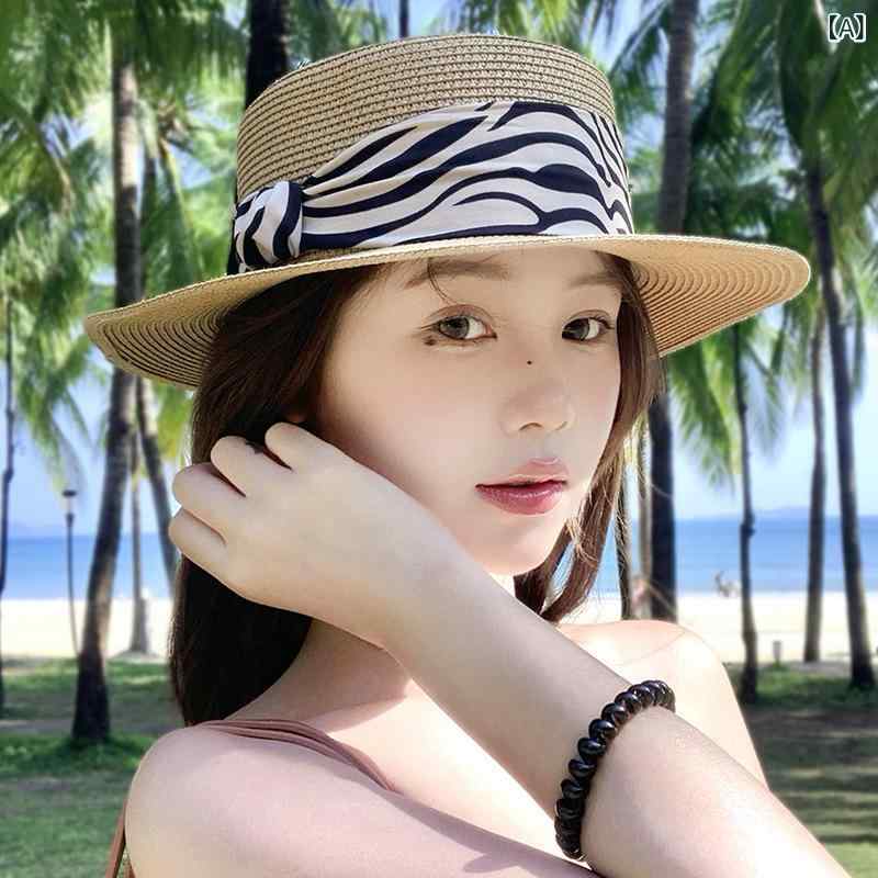・カテゴリ: 麦わら帽子・帽子の天面の形状: ・帽子のつばの形状: 広つば・カラー展開: カーキ、ベージュ、ホワイト、ブラック・サイズ展開: M（56-58cm）・機能: 紫外線対策、通気性、日よけ・スタイル: 万能、エレガント、カジュアル、オフィス、シンプル、高級感・素材: ストロー・スタイル分類: 通勤ファッション・加工技術: ラッセル編み、サテン織り