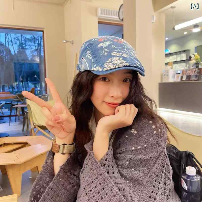 ・カテゴリ: キャップ帽・デザイン: 花柄・帽子の形状: 丸型・つばの形状: ロング・カラー展開: ブルー、ライトブルー、ダークブルー、ブラック・主な機能: 紫外線対策、ネックガード、防寒、防風、遮光・スタイル: ビジネス、万能、エレガント、ミニマル、カジュアル、スポーツ、ファッション、シンプル、欧米風、シック、高級感・素材: デニム