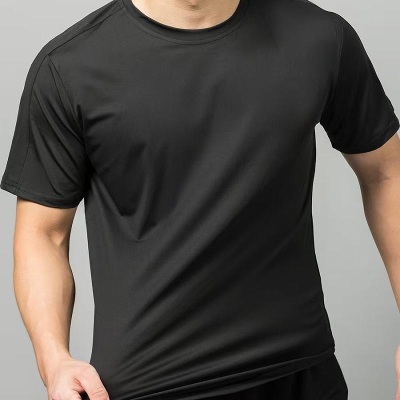 ・カテゴリ: Tシャツ・柄: ロゴ・スタイル: スポーツレジャー・ネックライン: クルーネック・袖丈: 半袖・主な素材: 牛奶絲・素材: ポリエステル90%・性別: メンズ・対象年齢: 成人・カラー展開: ブラック、ホワイト、ピンク、カーキ、ダークグレー、ライトグレー、宝藍、天藍・サイズ展開: S、M、L、XL、XXL、XXXL