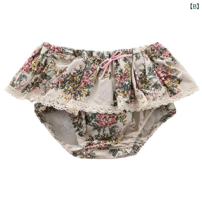 サロペット ベビー 女の子 コットン 花柄 チュール レース 切り替え ショートパン...