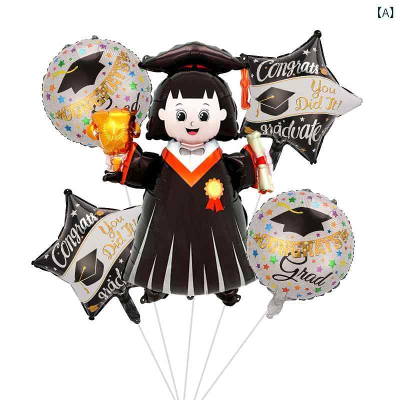 バルーン 卒業式 セット 風船 飾り付け 卒業祝い 記念品 アルミバルーン デコレーション 飾り パーティー グッズ