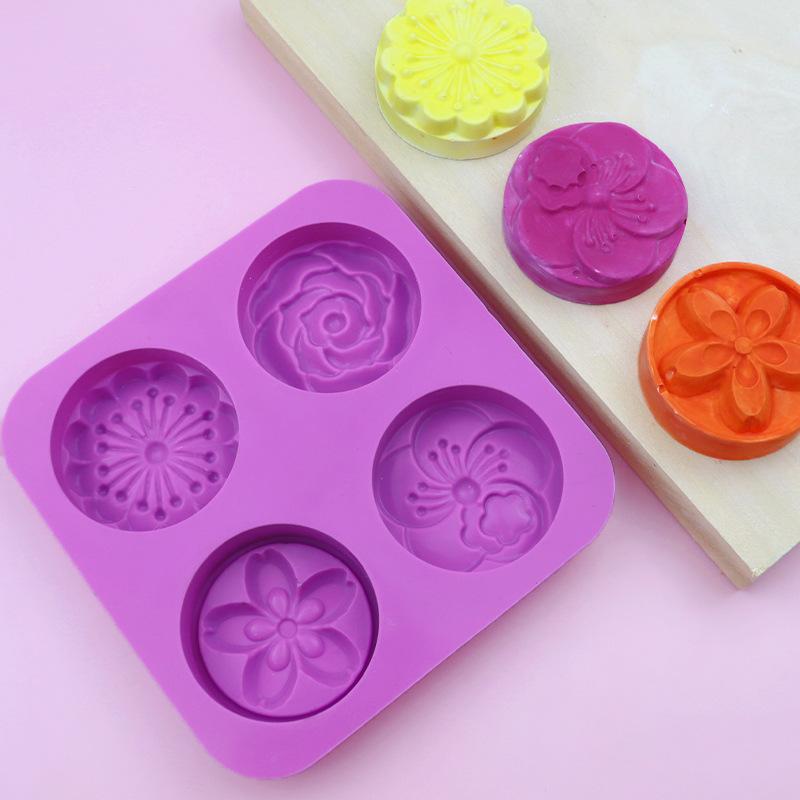 ・カテゴリ: ケーキモールド・形状: 円形・素材: シリコン・カラー: 紫・用途: ベーキングDIY