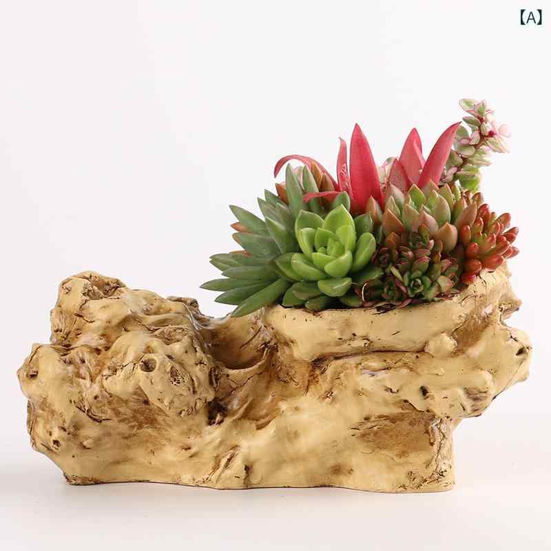 ・カテゴリ: 花盆・素材: 樹脂・特徴: 丈夫耐用・使用形式: 卓上式・スタイル: 田園・用途: 家庭園芸・カラー: 米色