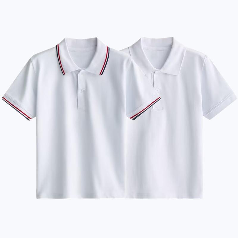 ・カテゴリ: Tシャツ・スタイル: スポーツレジャー・襟型: ポロカラー・袖丈: 半袖・素材: ポリエステル65%・カラー展開: ホワイト・サイズ展開: 100,110,120,130,140,145,150,155,160,165,170,175,180,185,190